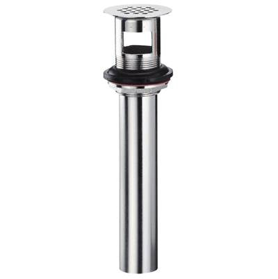 Gerber Plumbing DA505084BB - 1 1/4'' Metal Grid Strainer Assembly With Overflow Brushed Bronze