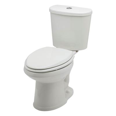 Gerber Plumbing GDF20112 - Maxwell Se Dual Flush 1.1/1.6Gpf El 12'' Ri Combo: Gse21162 Bowl W/ Gdf28190 Tank White