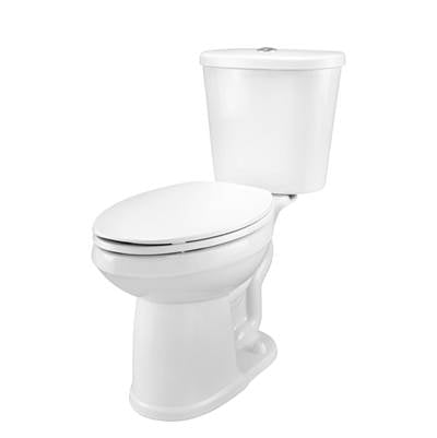 Gerber Plumbing GDF20118 - Maxwell Se Dual Flush 1.1/1.6Gpf Ada El 12'' Ri Combo: Gse21128 Bowl W/ Gdf28190 Tank White