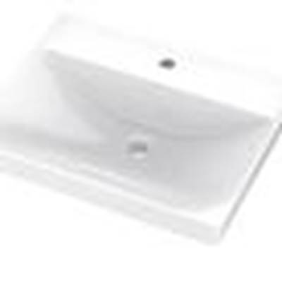 Gerber Plumbing G0013801 - Skydecke Semi Vessel Deck Sink White