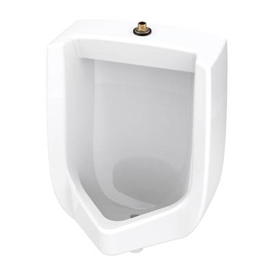 Gerber Plumbing GHE27780 - Monitor 0.125/0.5/1.0Gpf Urinal Washout Top Spud Half Stall White
