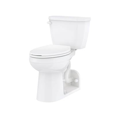 Gerber Plumbing GWS20022 - Viper 1.0Gpf Floor Mount Back Outlet Ada Compact El 12'' Ri Combo: Gws21575 Bowl W/ Gws28575 Tank White