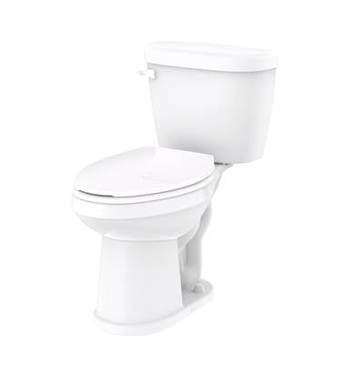 Gerber Plumbing GWS21117 - Maxwell Se 1.28Gpf Ada El 10'' Ri Combo: Gse21128 Bowl W/ Gws28175 Tank White