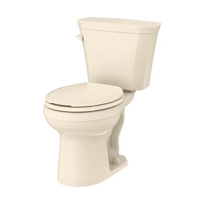 Gerber Plumbing GWS3150025 - Viper 1.28Gpf 10'' Ri Rf Combo: Gvp3155225 Bowl W/ Gws3859525 Tank Bone