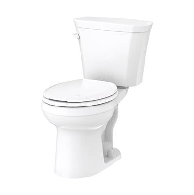 Gerber Plumbing GWS31500 - Viper 1.28Gpf 10'' Ri Rf Combo: Gvp31552 Bowl W/ Gws38595 Tank White