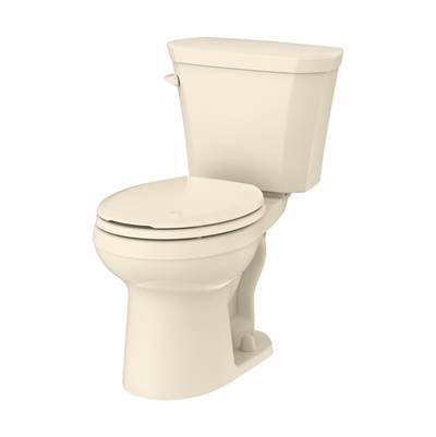 Gerber Plumbing GWS3150225 - Viper 1.28Gpf 12'' Ri Rf Combo: Gvp3155225 Bowl W/ Gws3859025 Tank Bone