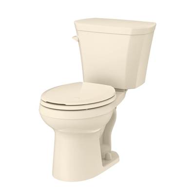 Gerber Plumbing GWS3150425 - Viper 1.28Gpf 14'' Ri Rf Combo: Gvp3155225 Bowl W/ Gws3859425 Tank Bone