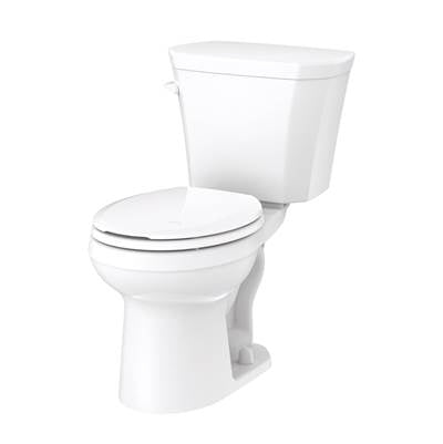 Gerber Plumbing GWS31504 - Viper 1.28Gpf 14'' Ri Rf Combo: Gvp31552 Bowl W/ Gws38594 Tank White