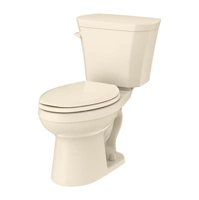 Gerber Plumbing GWS3151425 - Viper 1.28Gpf 14'' Ri El Combo: Gvp3156225 Bowl W/ Gws3859425 Tank Bone