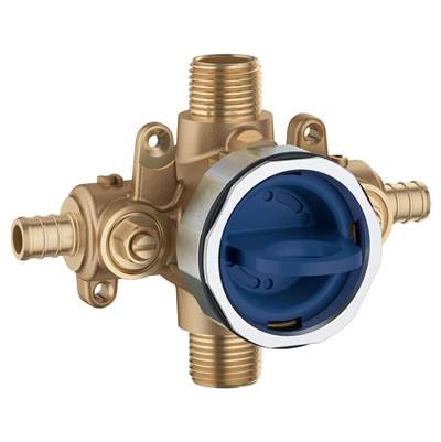Grohe 35111000 - Pressure Balance Rough-In Valve 1/2 Pex Crimp (Astm F1960) Inlets