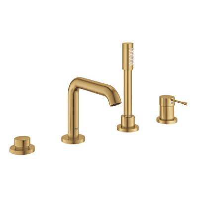 Grohe 19578GNA - 4-Hole Single-Handle Deck Mount Roman Tub Faucet With 6.6 L/Min (1.75 Gpm) Hand Shower