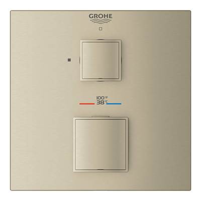 Grohe 24157EN0 - Single Function 2-Handle Thermostatic Valve Trim