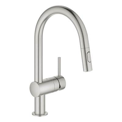 Grohe 31378DC3 - Single-Handle Pull Down Kitchen Faucet Dual Spray 6.6 L/Min (1.75 Gpm)