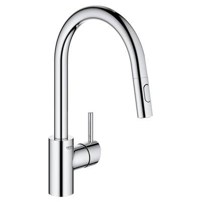Grohe 32665003 - Single-Handle Pull Down Kitchen Faucet Dual Spray 6.6 L/Min (1.75 Gpm)