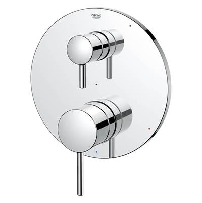 Grohe 29423000 - Timeless Pressure Balance Valve Trim With 2-Way Diverter With Cartridge