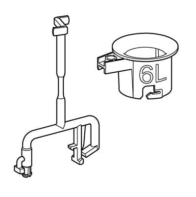 Grohe 43306000 - Lift Rod For Servo Motor