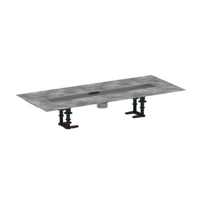 Hansgrohe 56010181 - Raindrain Rough 2" Outlet 23 5/8"
