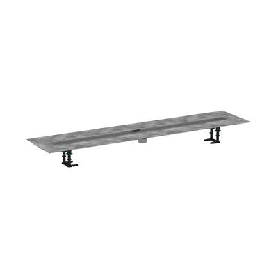 Hansgrohe 56015181 - Raindrain Rough 2" Outlet 47 1/4"