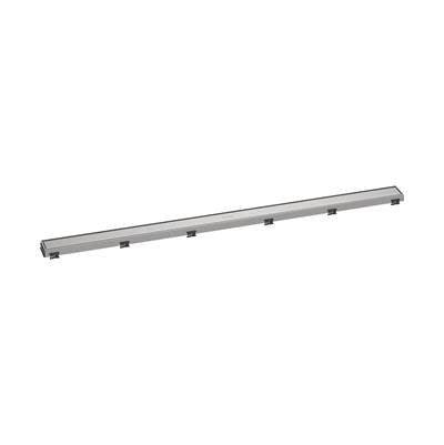 Hansgrohe 56042801 - Raindrain Match Trim Zero/ Tile 47 1/4" With Height Adjustab