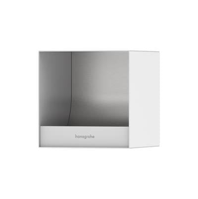 Hansgrohe 56065700 - Xtrastoris Original Recessed Toilet Paper Holder 6"X 6"X 5.5