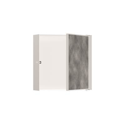 Hansgrohe 56085700 - Xtrastoris Rock Wall Niche With Tileable Door 12"X 12"X 4"