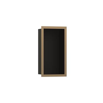 Hansgrohe 56095140 - Xtrastoris Individual Wall Niche Matte Black With Design Fra
