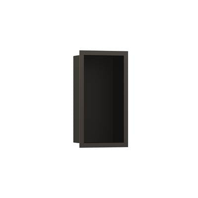 Hansgrohe 56095340 - Xtrastoris Individual Wall Niche Matte Black With Design Fra