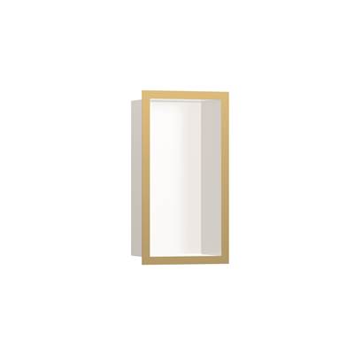 Hansgrohe 56096990 - Xtrastoris Individual Wall Niche Matte White With Design Fra