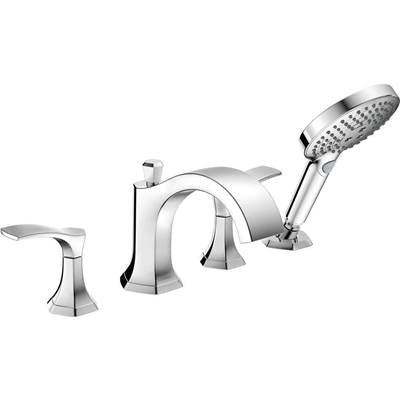 Hansgrohe 04817000 - 4-Hole Roman Tub Set Trim With 1.75 Gpm Handshower