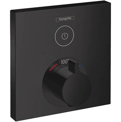 Hansgrohe 15762671 - Showerselect Thermostatic Trim For 1 Function, Square