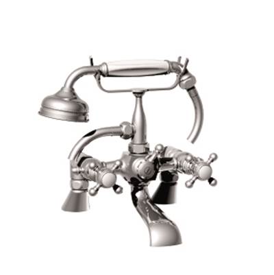 Horus 100.02.485PN - Horus Eloise Exposed Deck Mount Tub Filler, Pn