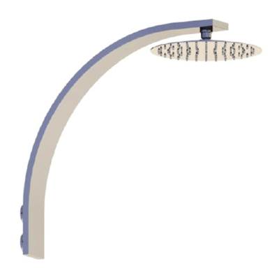 Horus 100.40.535PC - Horus New Wave 10'' Showerhead With Shower Arm, Pc