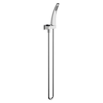 Horus 100.40.590SN - Horus New Wave Handshower And Fixed Handshower Holder, Satin Nickel