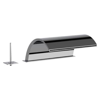 Horus 100.40.760GM - Horus New Wave Cascading 11'' Spout With Single Lever Mixer, Gun Metal