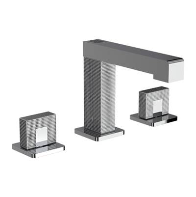 Horus 100.55.260BC - Horus Myriad 3 Hole Basin Mixer, Black Chrome