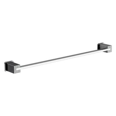 Horus 100.55.611BC - Horus Myriad 24'' Towel Rail, Black Chrome