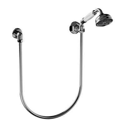 Horus 102.62.589GC - Horus Ascott Vintage Handshower & Fixed Holder, Gc
