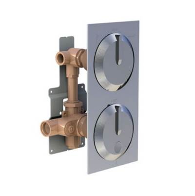 Horus 100.40.580PIPVD - Horus New Wave Thermostatic Trim With Diverter And Rough, Pink Pvd