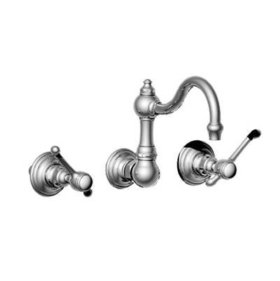 Horus 102.50.262MHAB - Horus Montmartre 3-Hole Wallmount Lav, All Metal, Ab