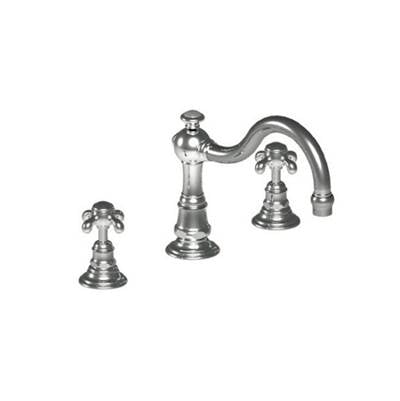 Horus 102.07.463MHCB - Horus Montmartre 3-Hole Deck Tub Shower Set, All Metal, Cb