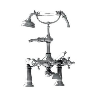 Horus 160.67.435MHBN - Horus St Germain Deck Mounted Tub Set, All Metal, Bn
