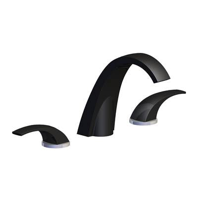 Horus 100.40.260NC - Horus New Wave 3-Hole Basin Mixer, Black Chrome