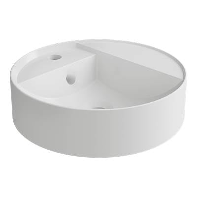 ICO Bath B8521 - Vittorio Vessel Sink - Gloss White