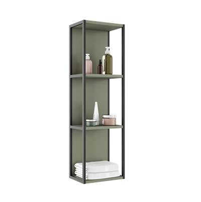 ICO Bath BA1012.SG - Accent Open Wall Cabinet - Sage Green
