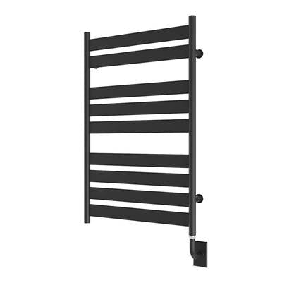 ICO Bath W93105 - 19.5''X37'' Romano Electric Hardwired Towel Warmer - Matte Black