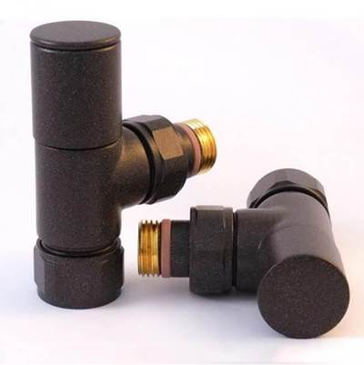 ICO Bath A1015 - Wall Valve Set - Matte Black