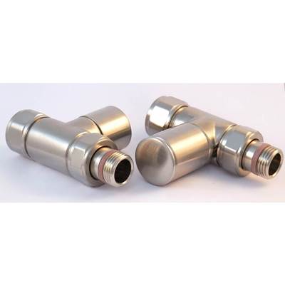 ICO Bath A1024 - Floor Valve Set - Brushed Nickel