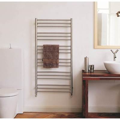 ICO Bath H4404 - 23.5''X47.5'' Sorano Hydronic Towel Warmer - Brushed Nickel