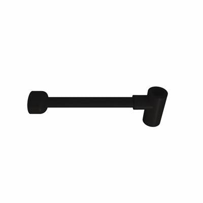 ICO Bath B7135 - Round Waste With Integrated Trap - Matte Black