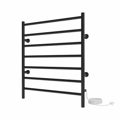 ICO Bath K4015E - 24''X27'' Kontour Linear Electric Plug-In Towel Warmer - Matte Black